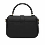 Bagvore Black Leather Top Handle Crossbody Handbag - Image 2
