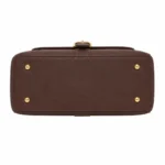 Bagvore Brown Leather Top Handle Crossbody Handbag - Image 4