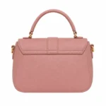 Bagvore Dusty Pink Leather Top Handle Crossbody Handbag - Image 2