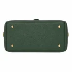 Bagvore Forest Green Leather Top Handle Crossbody Handbag - Image 4